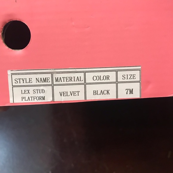 Velvet Platform Booties - Picture 6 of 8